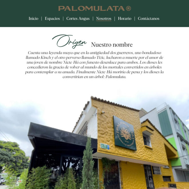 Restaurante Palomulata - Nosotros